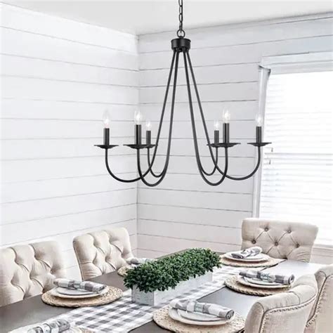 black metal chandelier with fabric shades|black chandeliers for dining room.